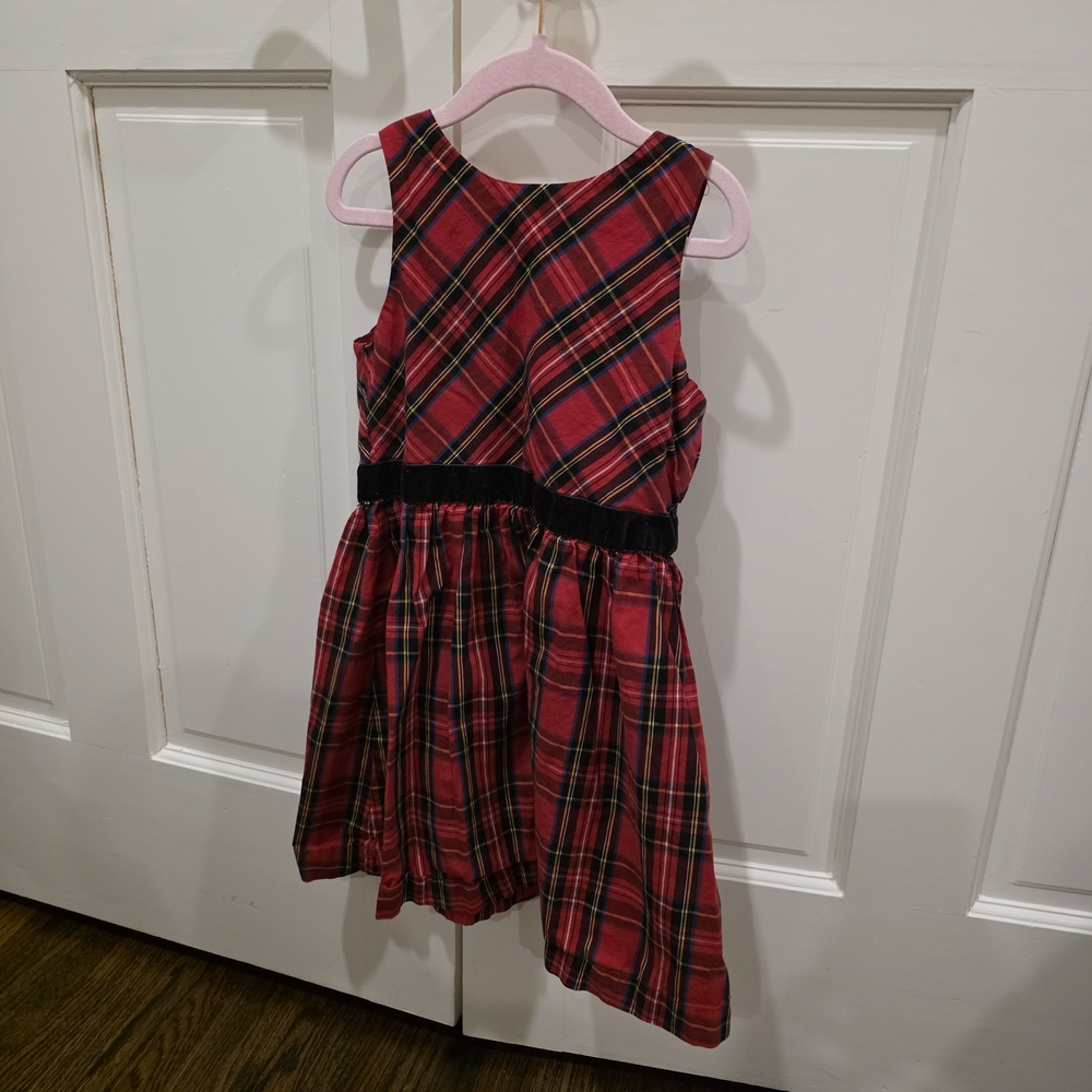 J. Crew Plaid Red Kids Dress - Size 6